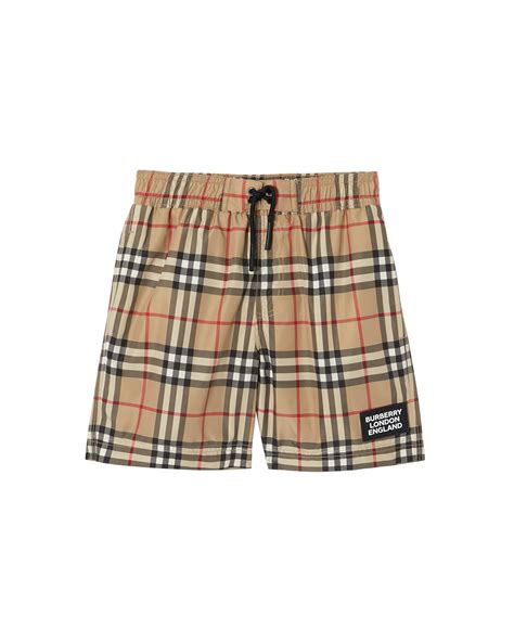 children's burberry swim trunks|Boys’ Swimwear .